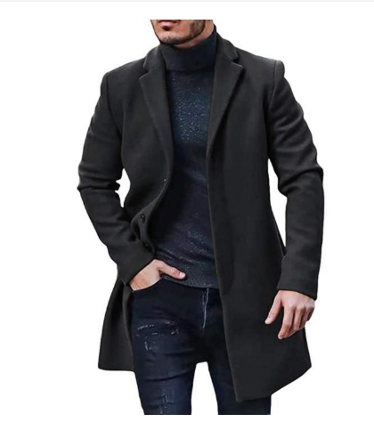 Langer Trenchcoat für Herren Mivona