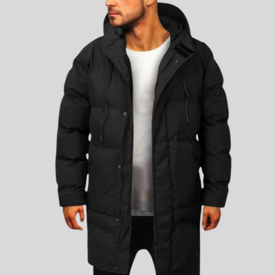 Herren Winter Kapuzen-Parka Jacke Mivona