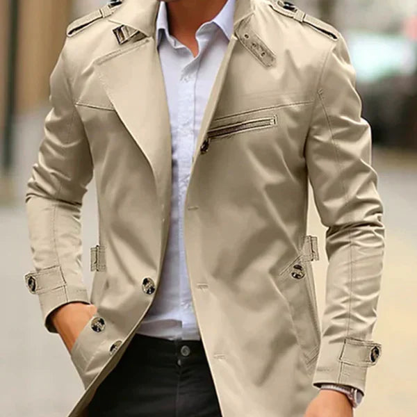 Eleganter Trenchcoat für Herren Mivona
