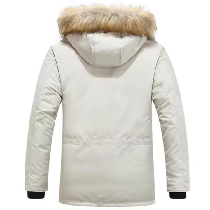 Devon | Herren Winter mit Kapuze Parka Jacke | Warme Mivona
