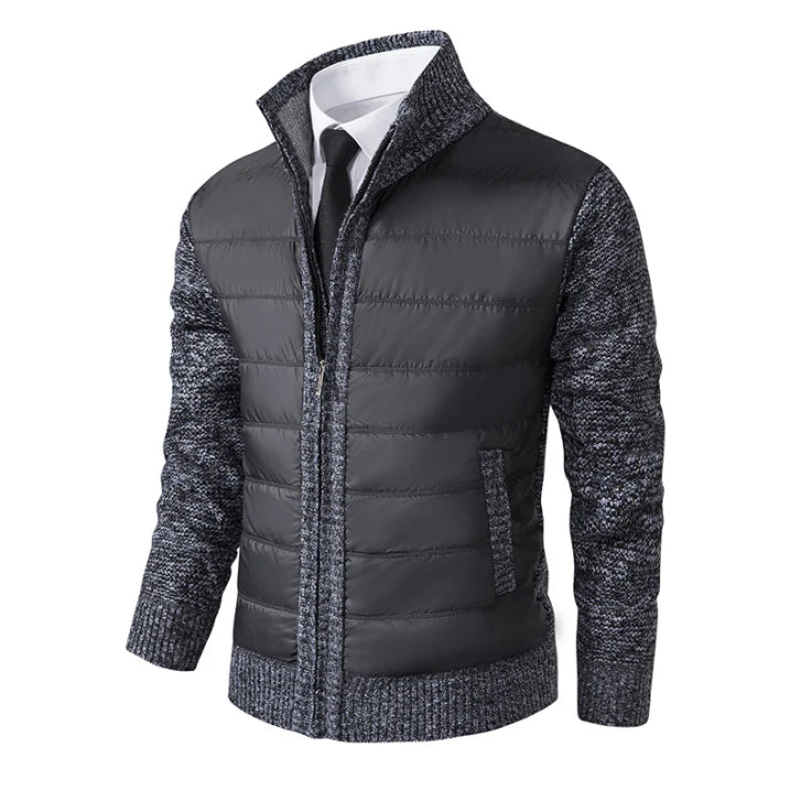 Herren Stilvoll Winter Steppjacke | Langarm Mivona