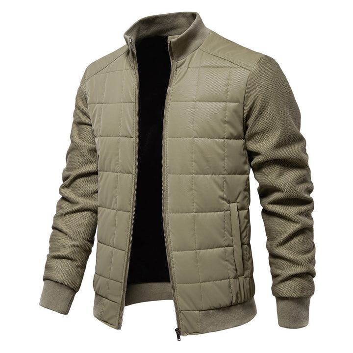Herren Steppjacke mit sportlichen Details und praktischem Reißverschluss Heidi-Mode Mivona