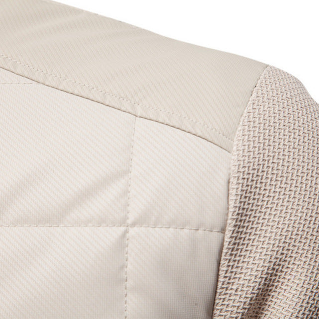 Herren Steppjacke mit sportlichen Details und praktischem Reißverschluss Heidi-Mode Mivona