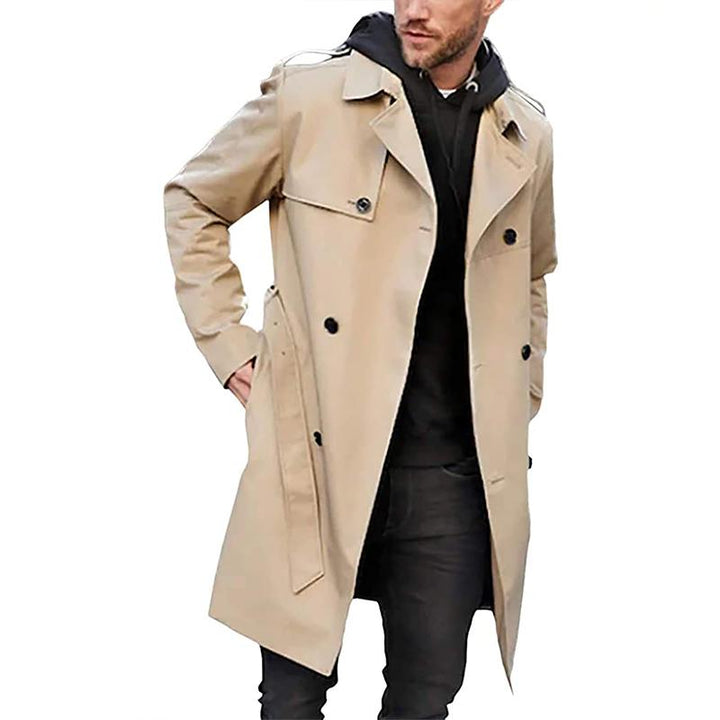 Zweireihiger Trenchcoat für Herren Mivona