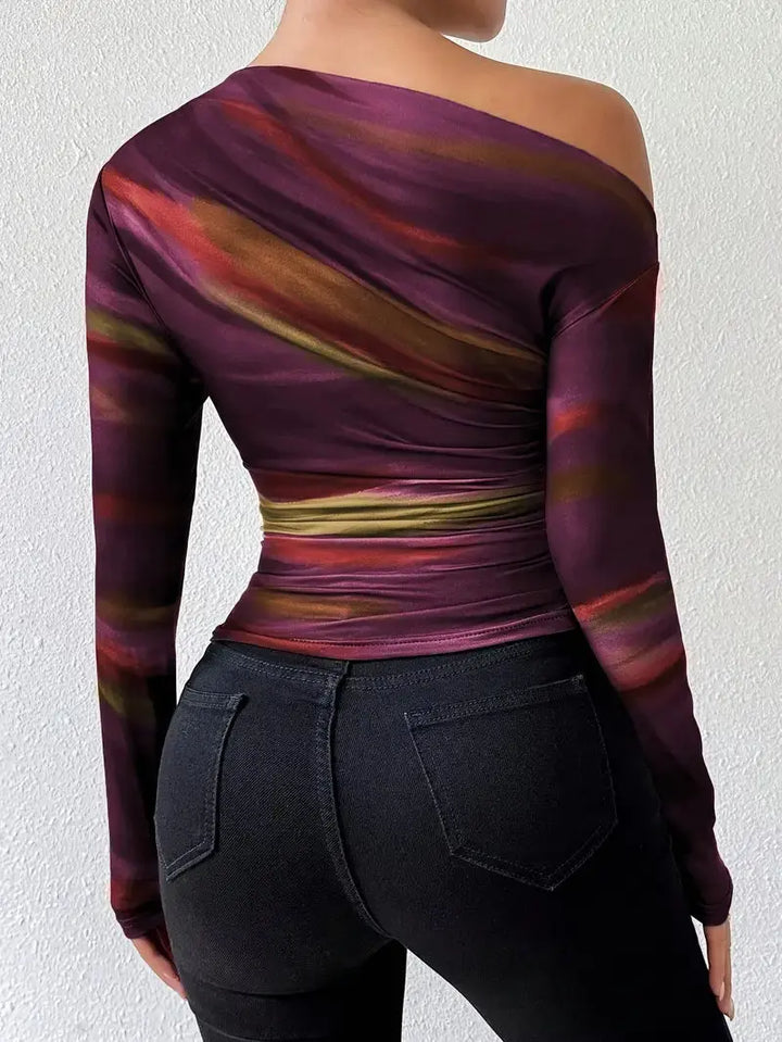 Off-Shoulder-Top mit Schmeichelhafter Passform für Damen Mivona