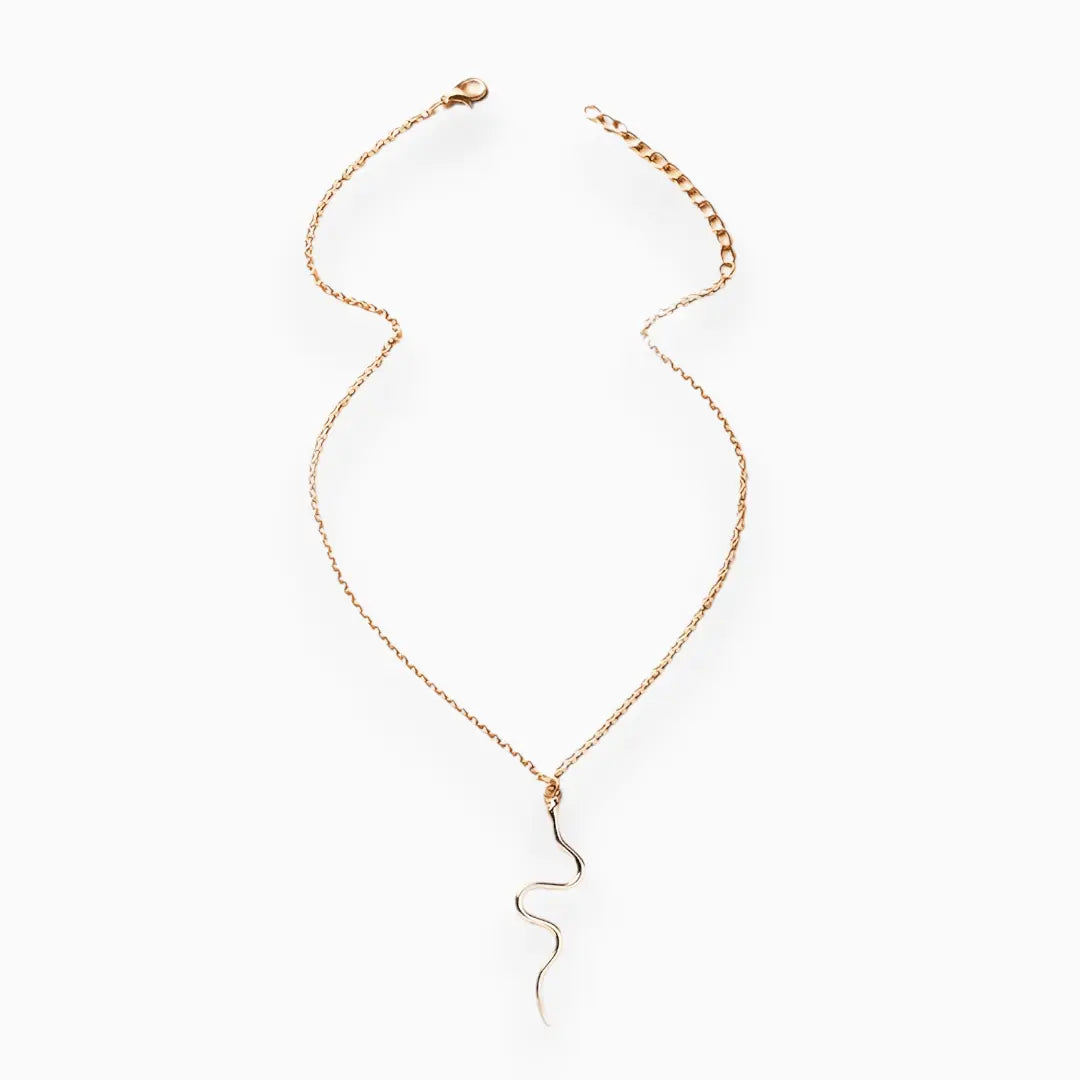 Elegante Schlangen Halskette mit anspruchsvollem Stil für Damen Mivona