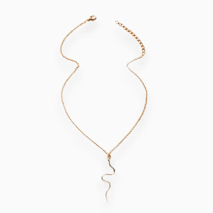 Elegante Schlangen Halskette mit anspruchsvollem Stil für Damen Mivona