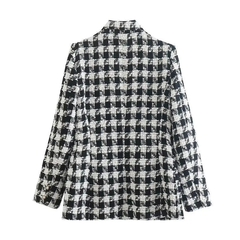 Eleganter Doppel geknoteter Blazer für Damen Mivona