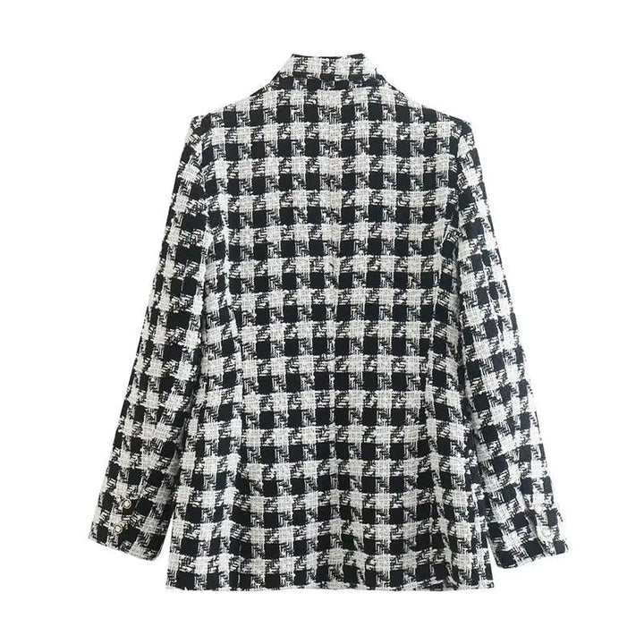 Eleganter Doppel geknoteter Blazer für Damen Mivona
