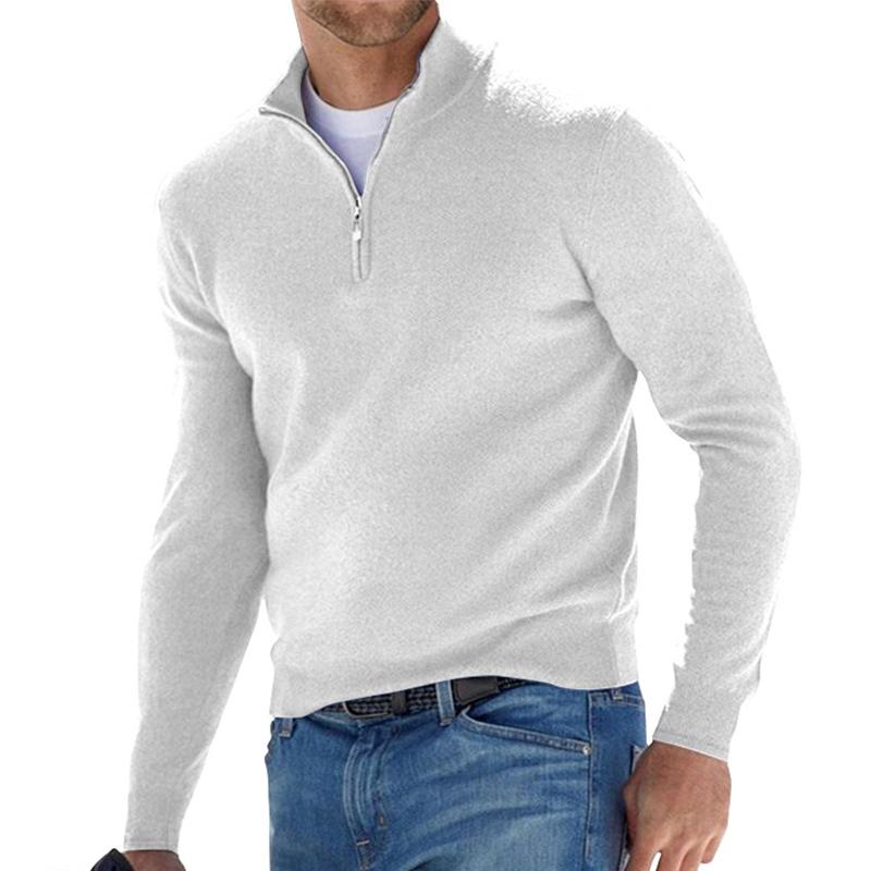 Pullover Mit Halbem Reißverschluss Für Herren | Warm Mivona