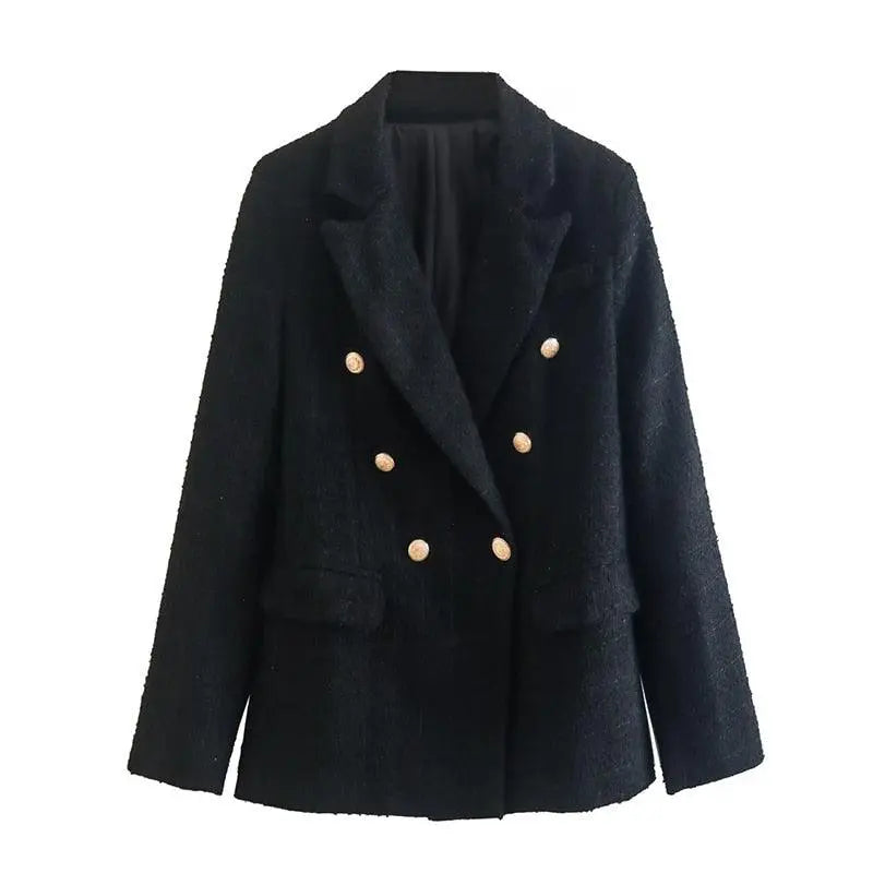 Eleganter Doppel geknoteter Blazer für Damen Mivona