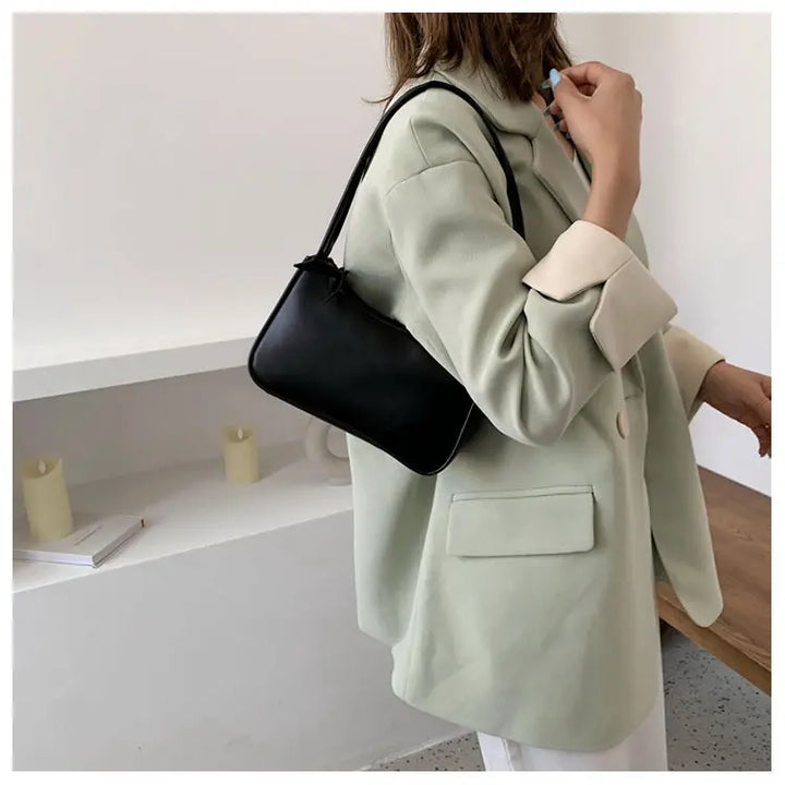Lässige Mini Handtasche aus Kunstleder Für Damen Mivona