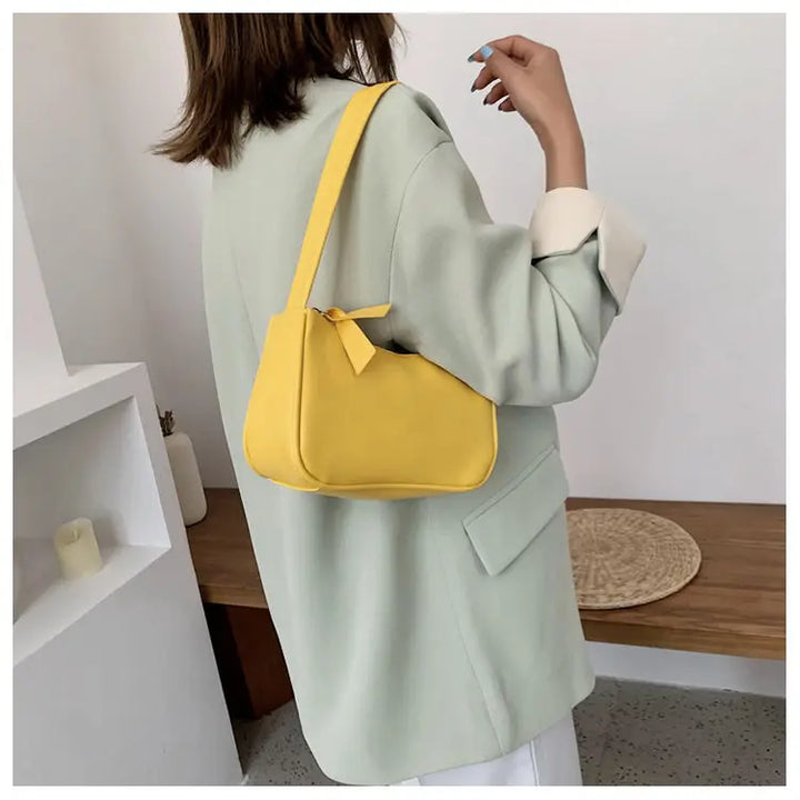 Lässige Mini Handtasche aus Kunstleder Für Damen Mivona