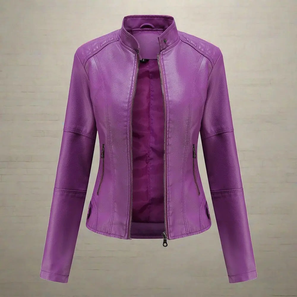 Damenjacke mit Reißverschluss und modernem Design für Damen Mivona