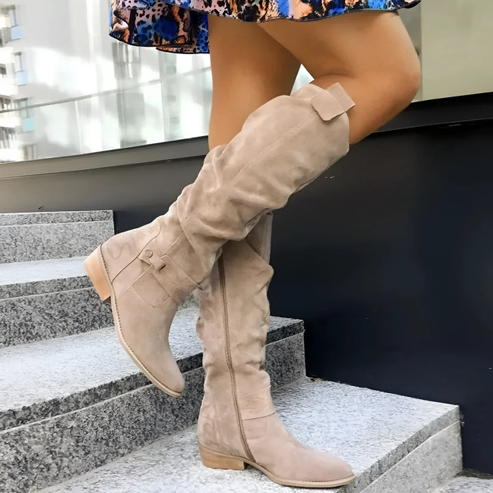 Elegante Kniehohe Stiefel für Frauen Mivona