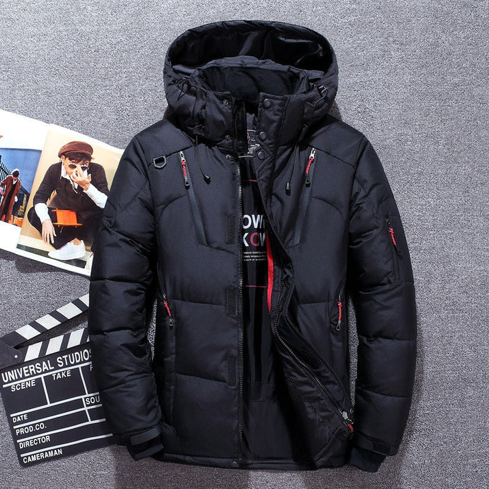 Herren Winterjacke | Steppjacke Mit Kapuze Und Taschen Mivona