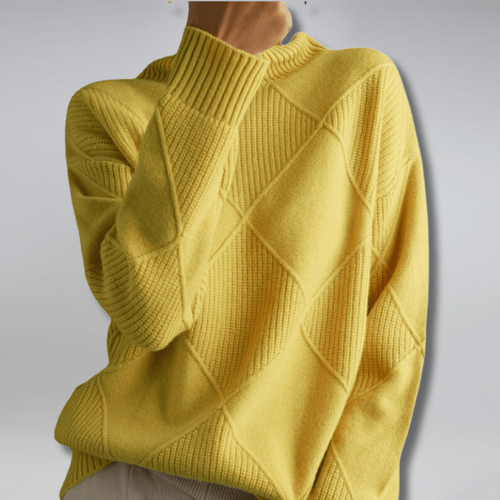 Warmer Rollkragenpullover für Damen Mivona