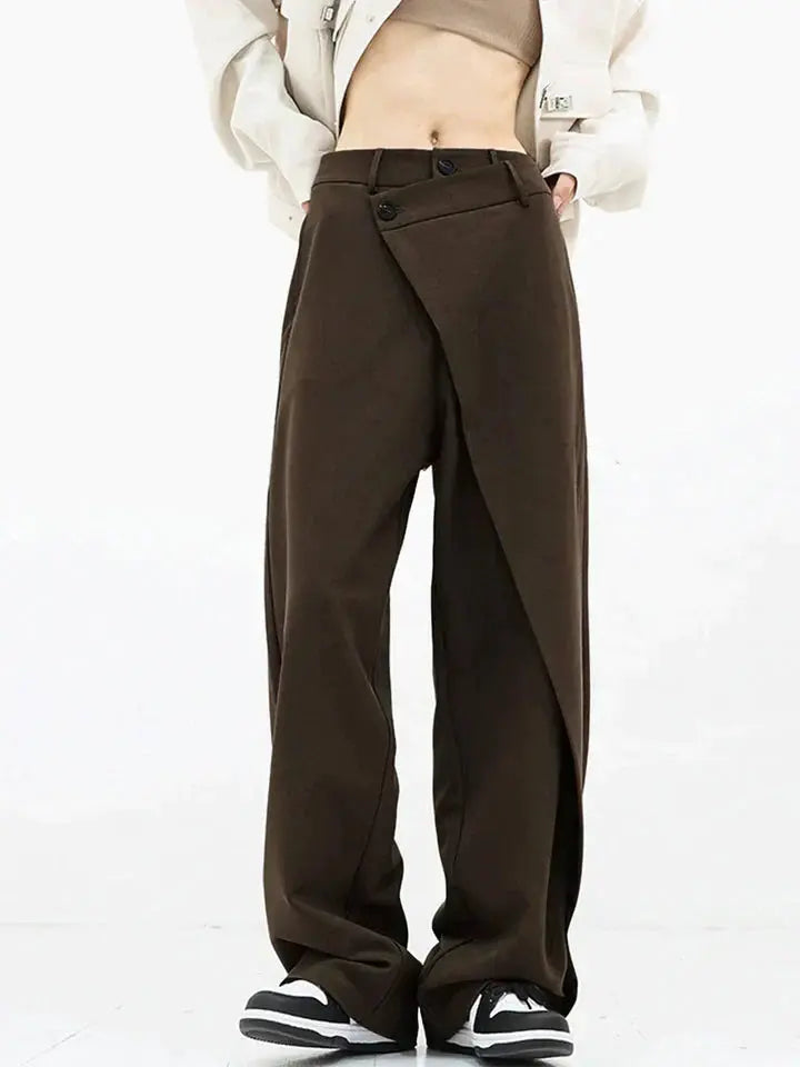 Einzigartige Asymmetrische Hose mit modernem Flair für Frauen Mivona
