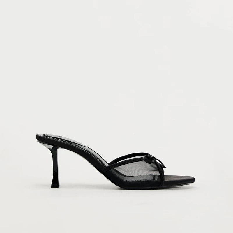 Atemberaubende schwarze High-Heels Für Frauen Mivona