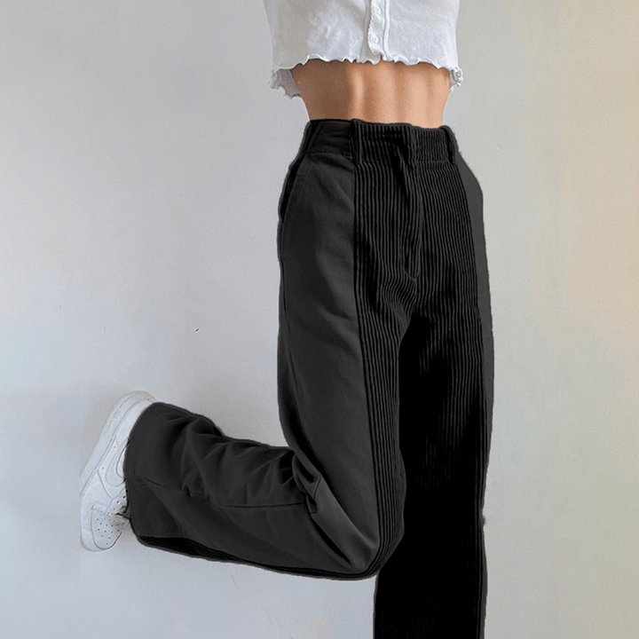 Moderne Cordhose Für Mühelose Raffinesse Und Ganztägigen Komfort Für Frauen Mivona