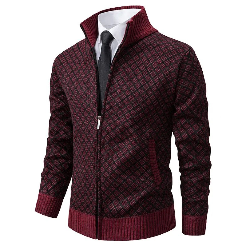 Herren-Rollkragenpullover aus Strick Mivona