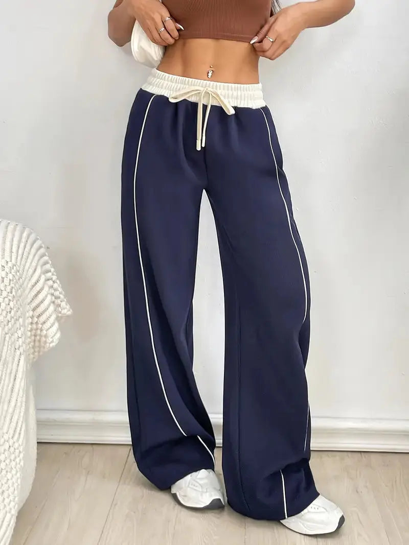 Bequeme Weitbein-Jogginghose mit Stretch für Damen Mivona