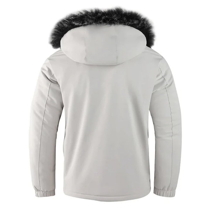 Herren Winter Kapuzen Parka Jacke | Warme Mivona
