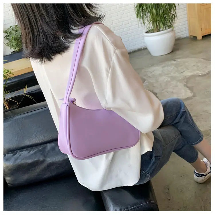 Lässige Mini Handtasche aus Kunstleder Für Damen Mivona