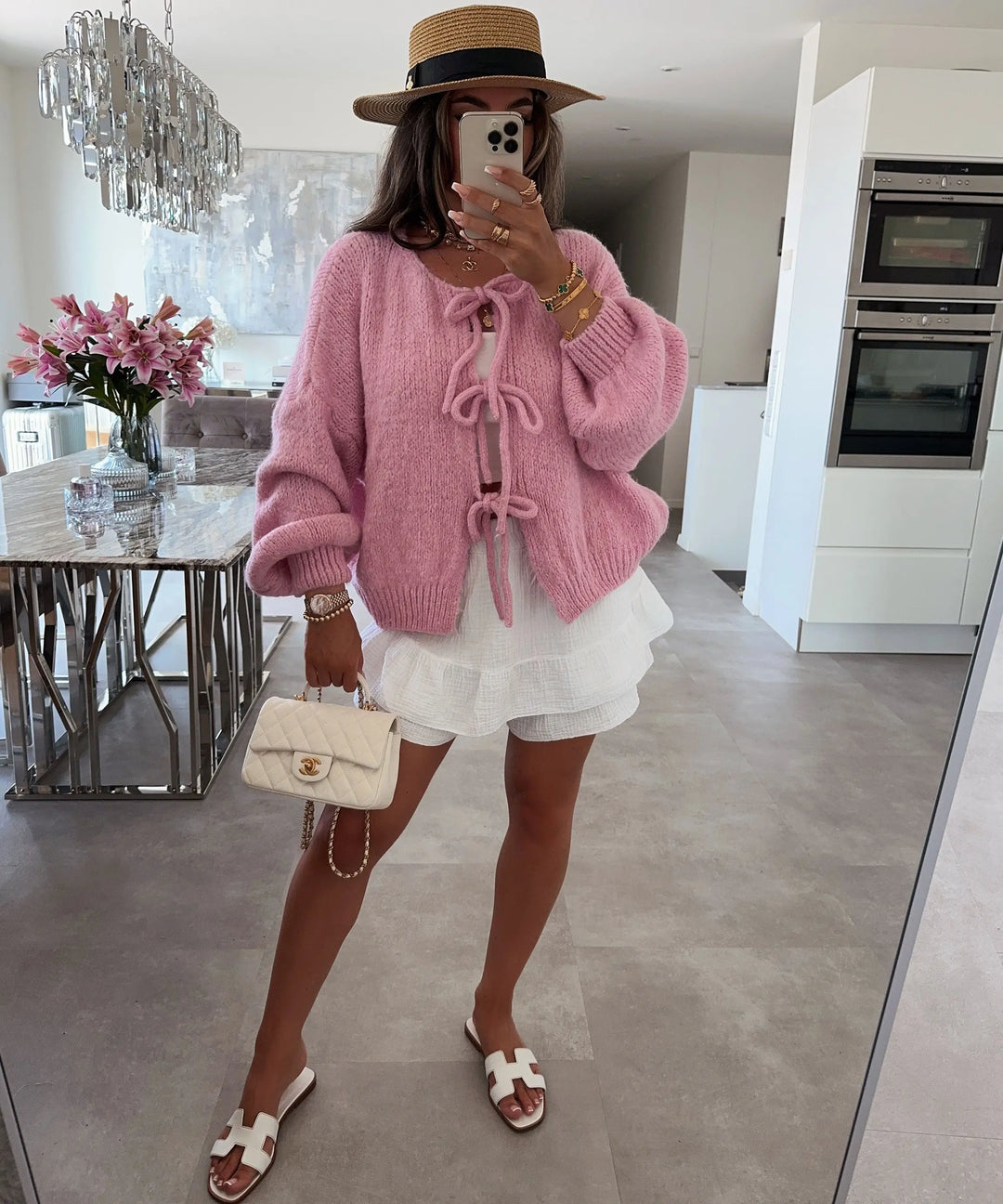 Schleife Fia Rosa Mivona