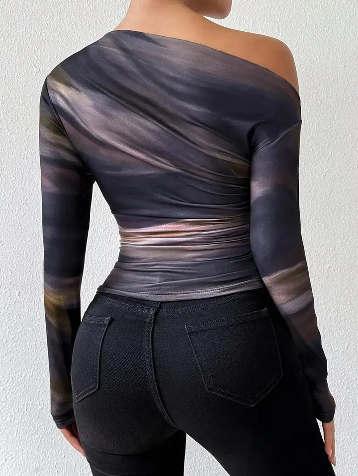 Off-Shoulder-Top mit Schmeichelhafter Passform für Damen Mivona