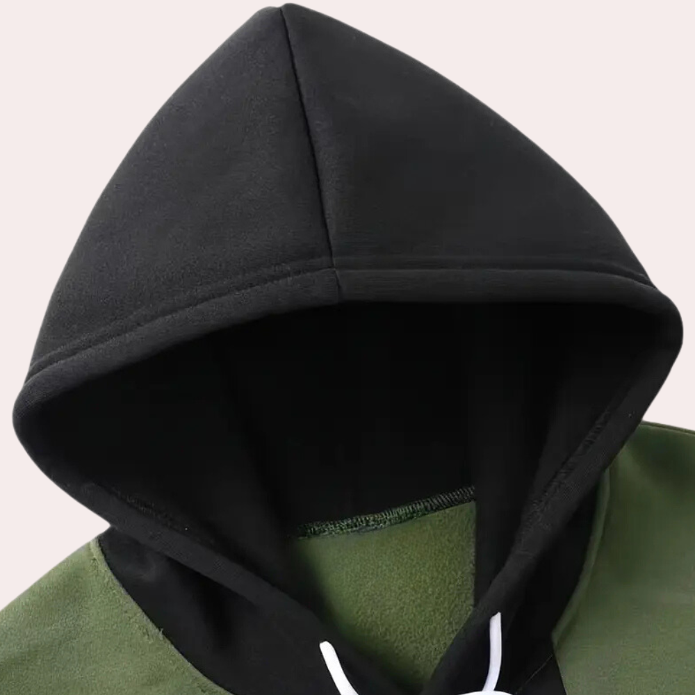 Moderner Hoodie Mit Fronttasche Für Herren Mivona