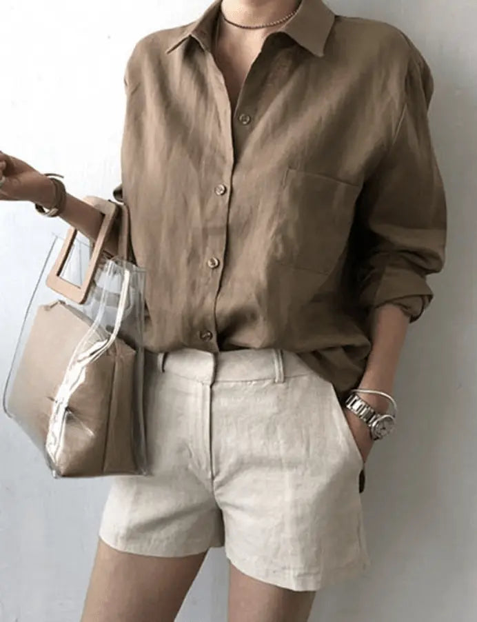 Lässige Damenbluse mit mühelosem Stil für Damen Mivona