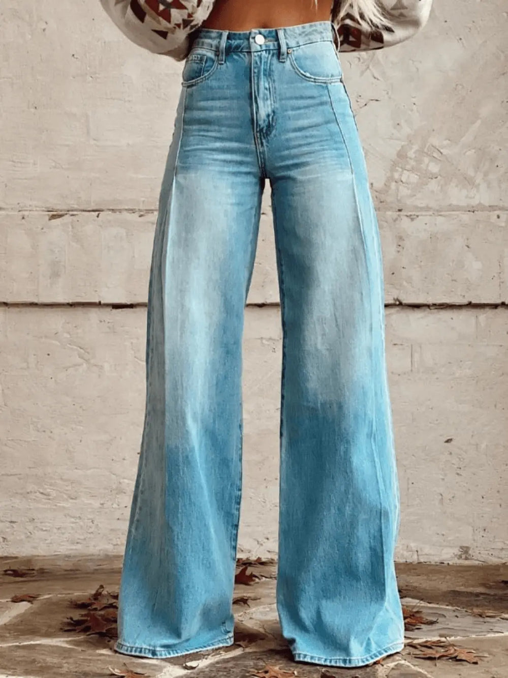 Klassische Weitbein Hose mit zeitlosem Stil für Damen Mivona
