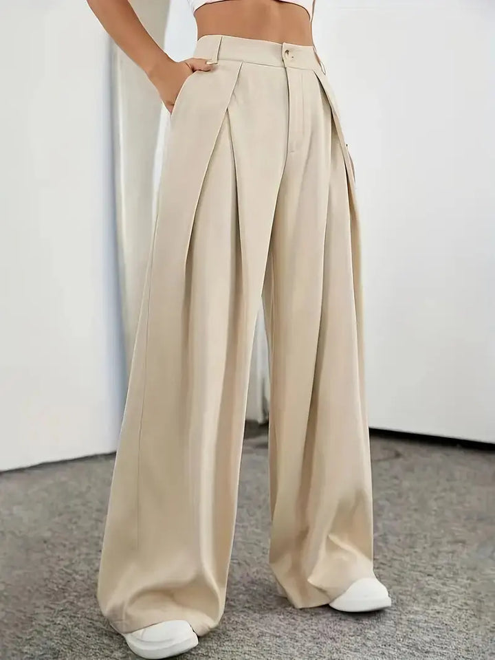 Elegante Baumwollhose mit Geradem Bein für Damen Mivona