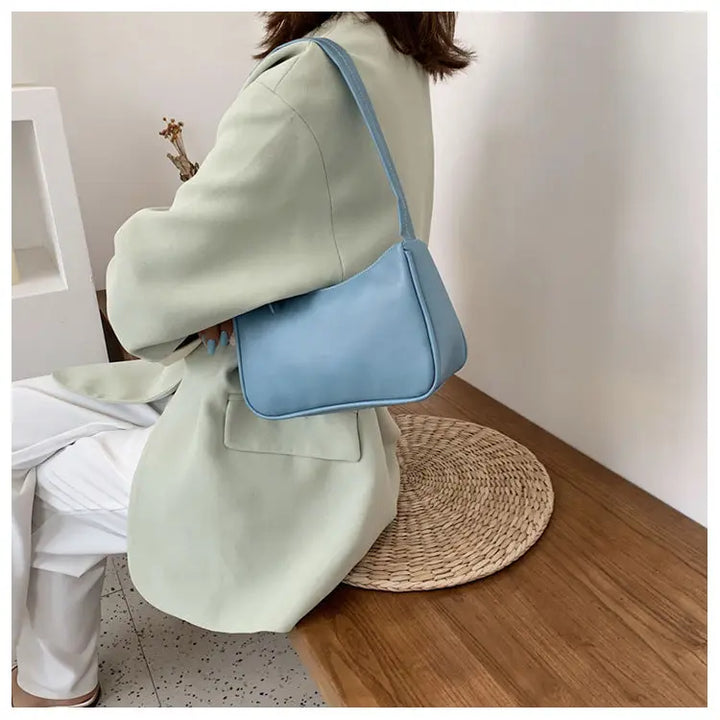 Lässige Mini Handtasche aus Kunstleder Für Damen Mivona