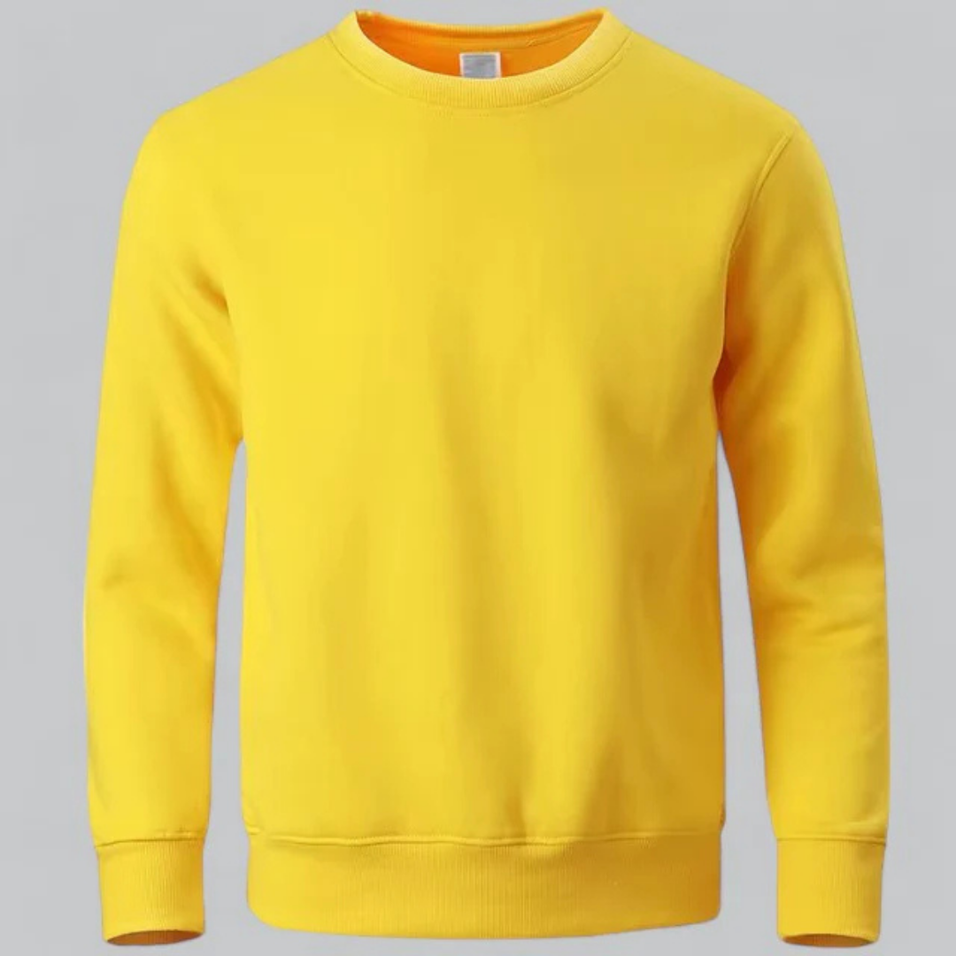Herren Klassisches Lässiges Crewneck Sweatshirt | Langarm Mivona