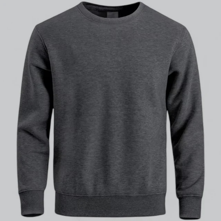 Herren Klassisches Lässiges Crewneck Sweatshirt | Langarm Mivona