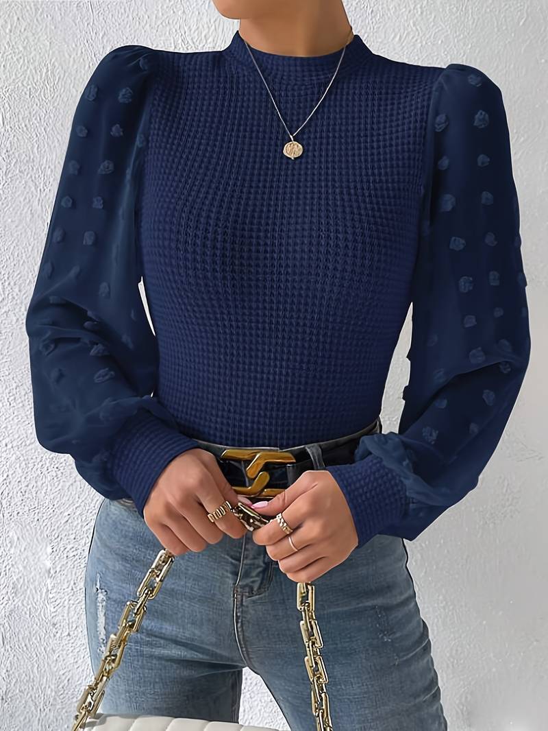 Schicke Gehäkelte Bluse für Damen Mivona