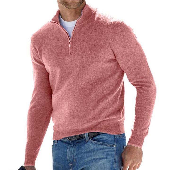 Pullover Mit Halbem Reißverschluss Für Herren | Warm Mivona