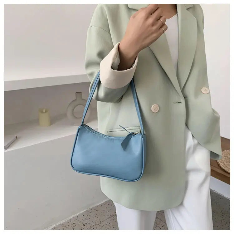 Lässige Mini Handtasche aus Kunstleder Für Damen Mivona