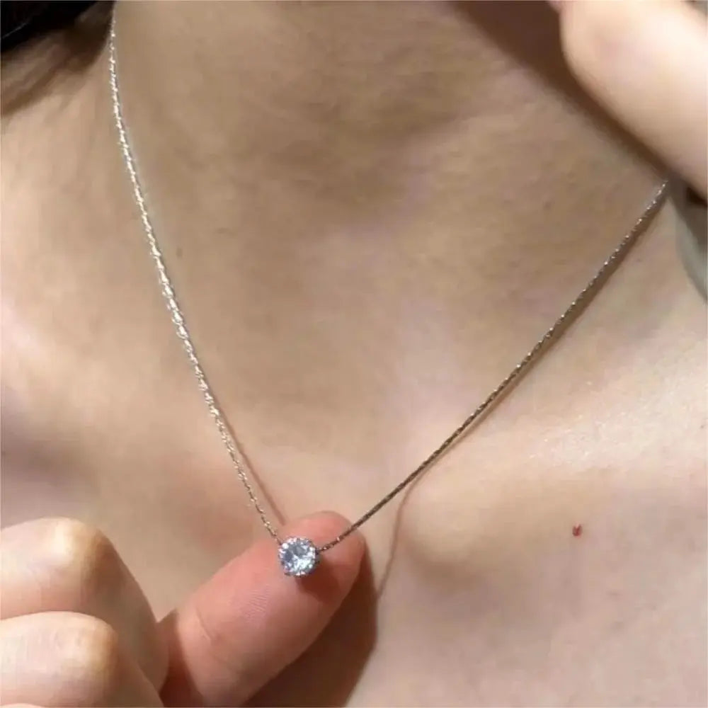 Glamour Chique Minimalistische Halskette für Damen Mivona