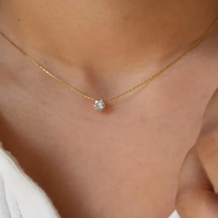 Glamour Chique Minimalistische Halskette für Damen Mivona