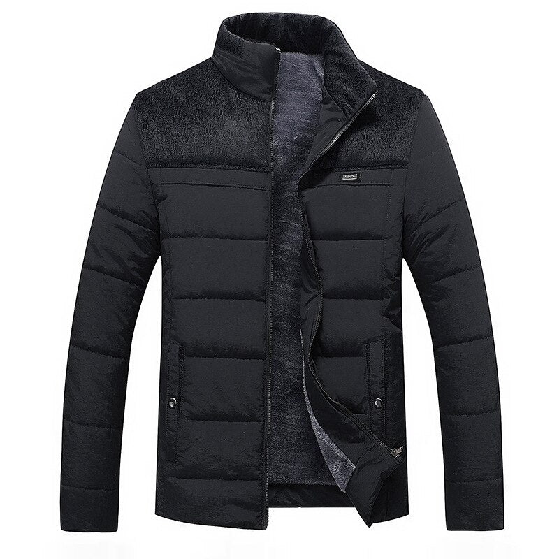 Herren Winter Steppjacke | Stehkragen Mivona