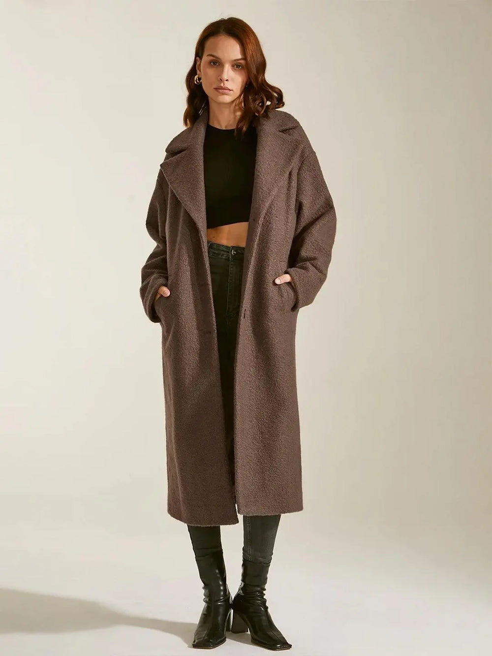 Stilvoller Oversized Mantel für kalte Tage für Frauen Mivona