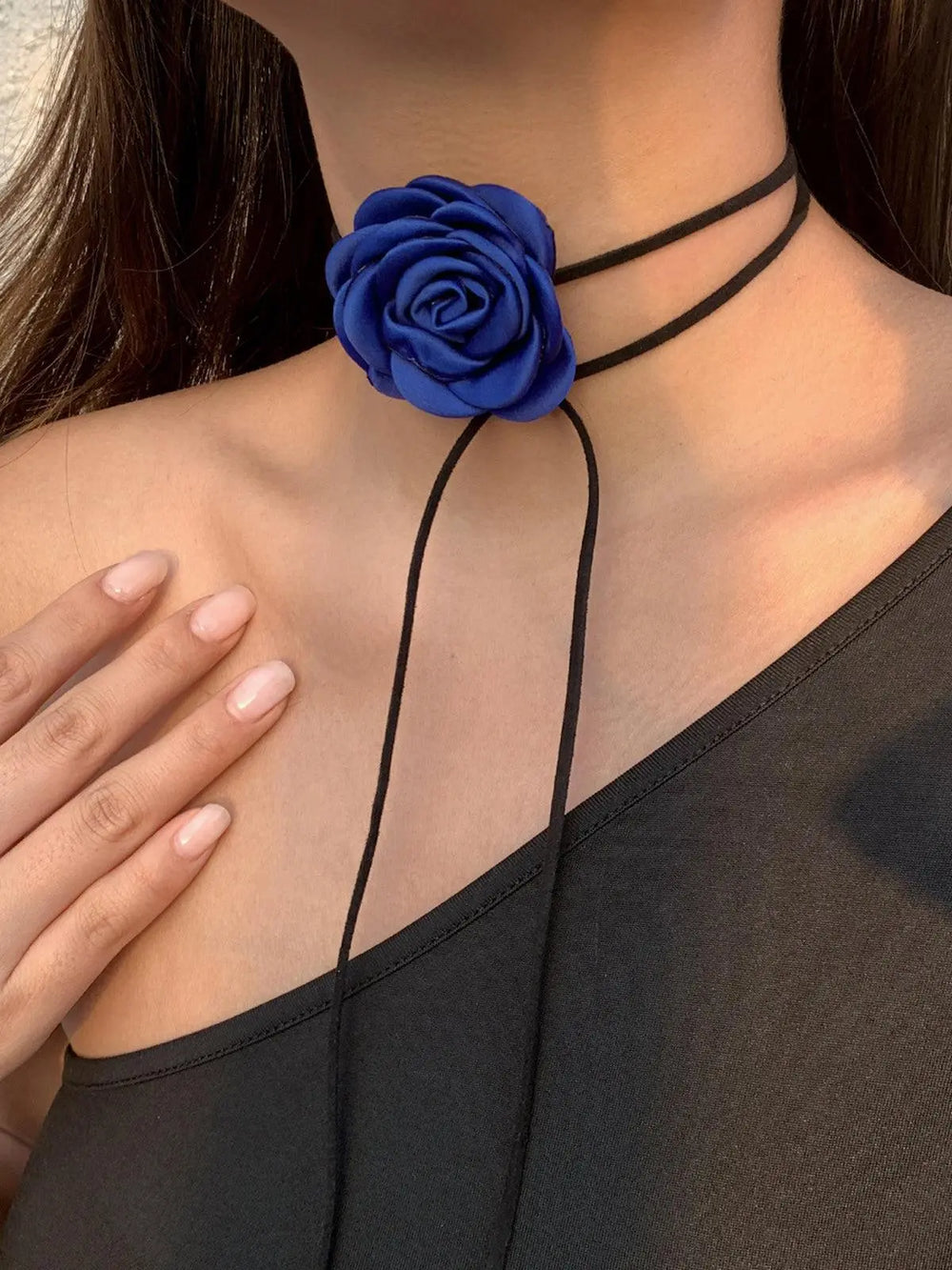 Elegante Bloem Choker Halskette für Damen Mivona