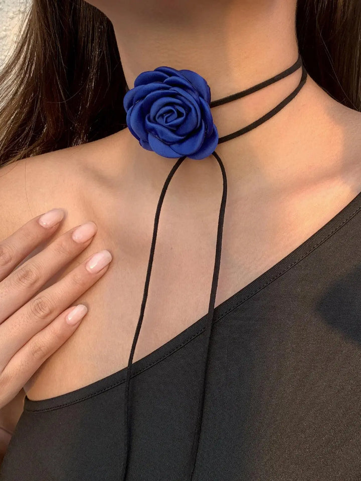 Elegante Bloem Choker Halskette für Damen Mivona