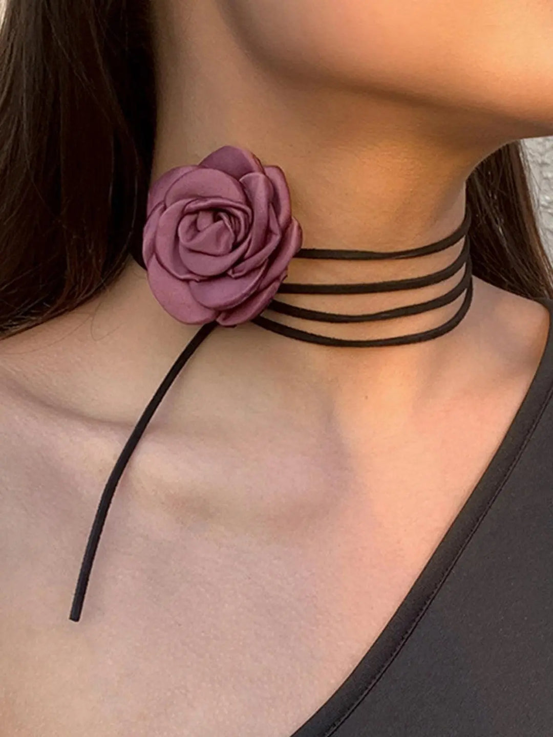 Elegante Bloem Choker Halskette für Damen Mivona