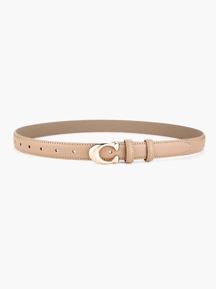 Stilvoller Ledergürtel mit Regular Fit für Damen Mivona