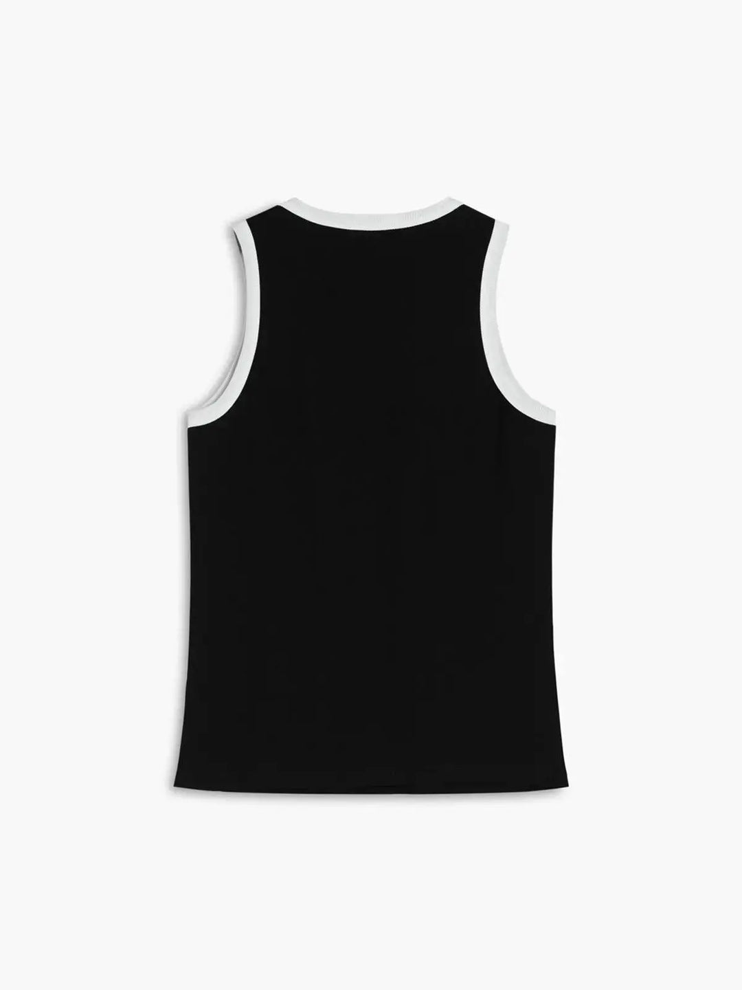 Elegantes Tanktop mit Weißer Paspelierung Für Frauen Mivona