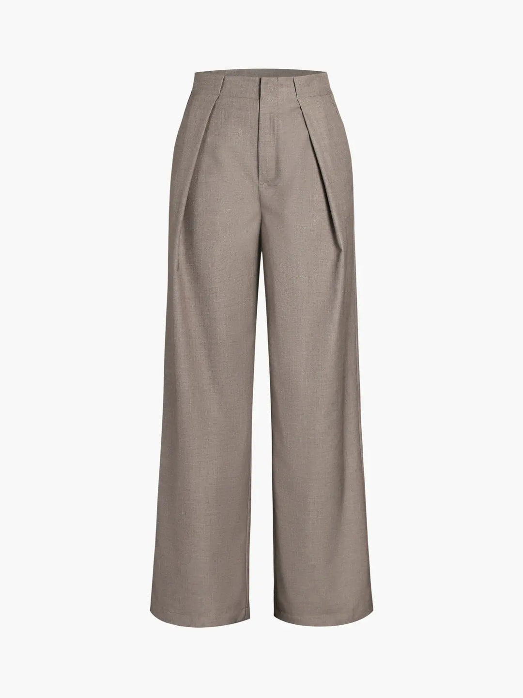 Elegante Stoffhose mit geradem Bein und praktischen Taschen für Frauen Mivona